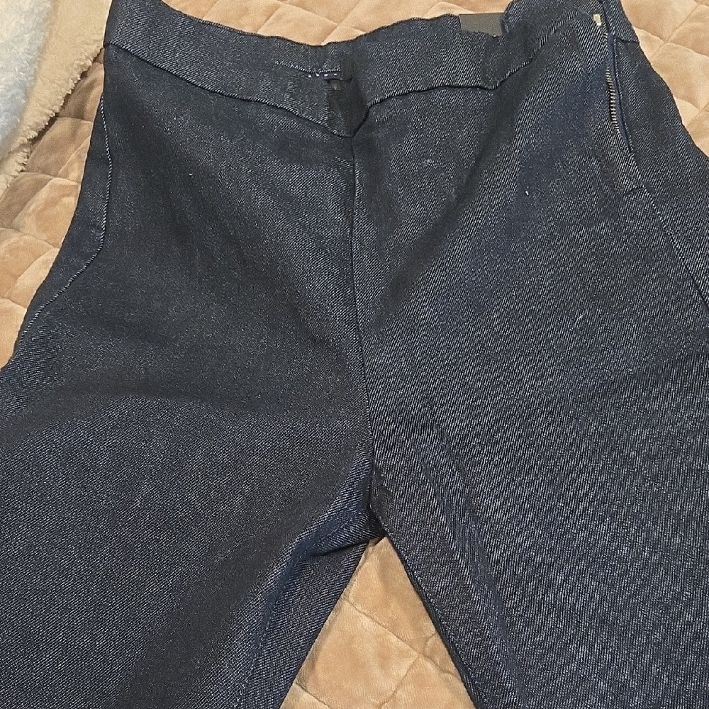 Express Dark Blue Flare Jeans